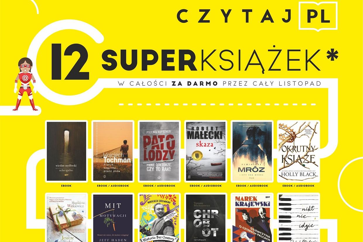 Darmowe ebooki i audiobooki w bibliotece