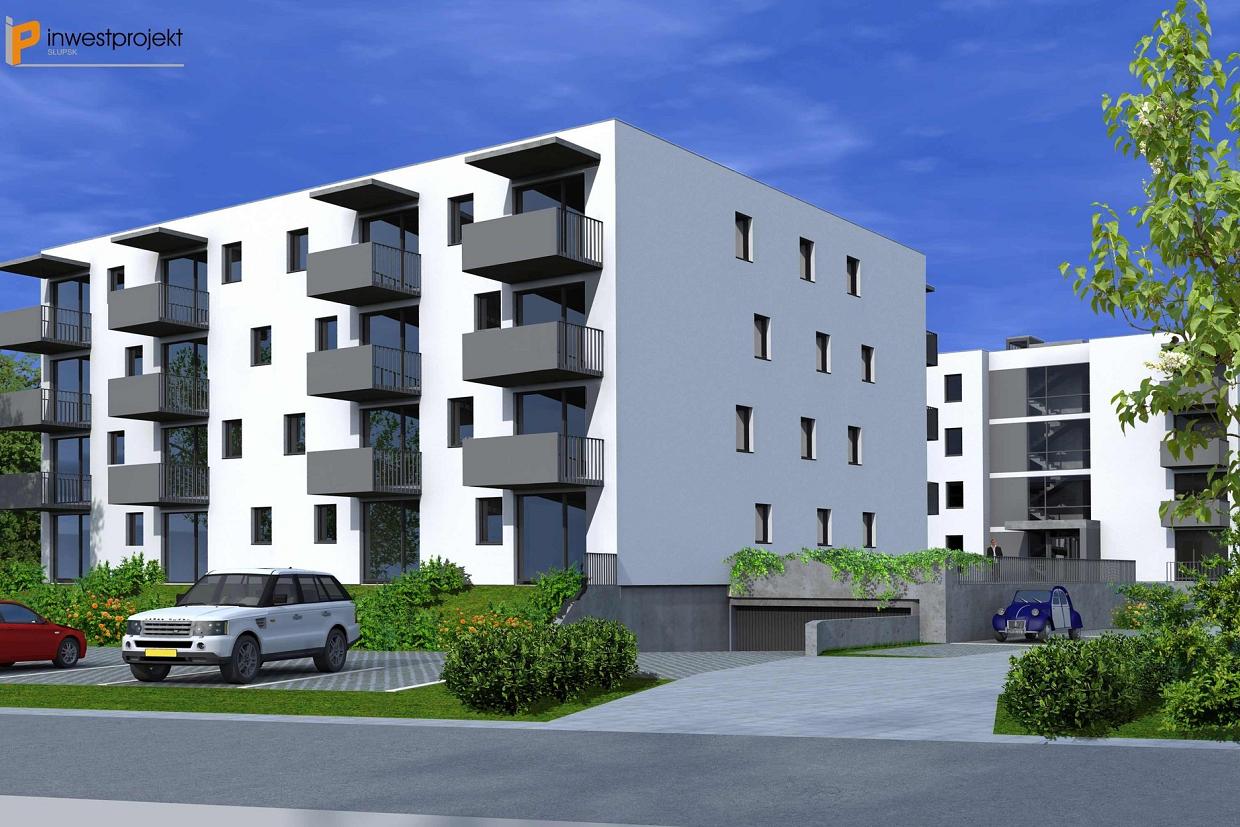 Nowe budynki wielorodzinne w Lęborku