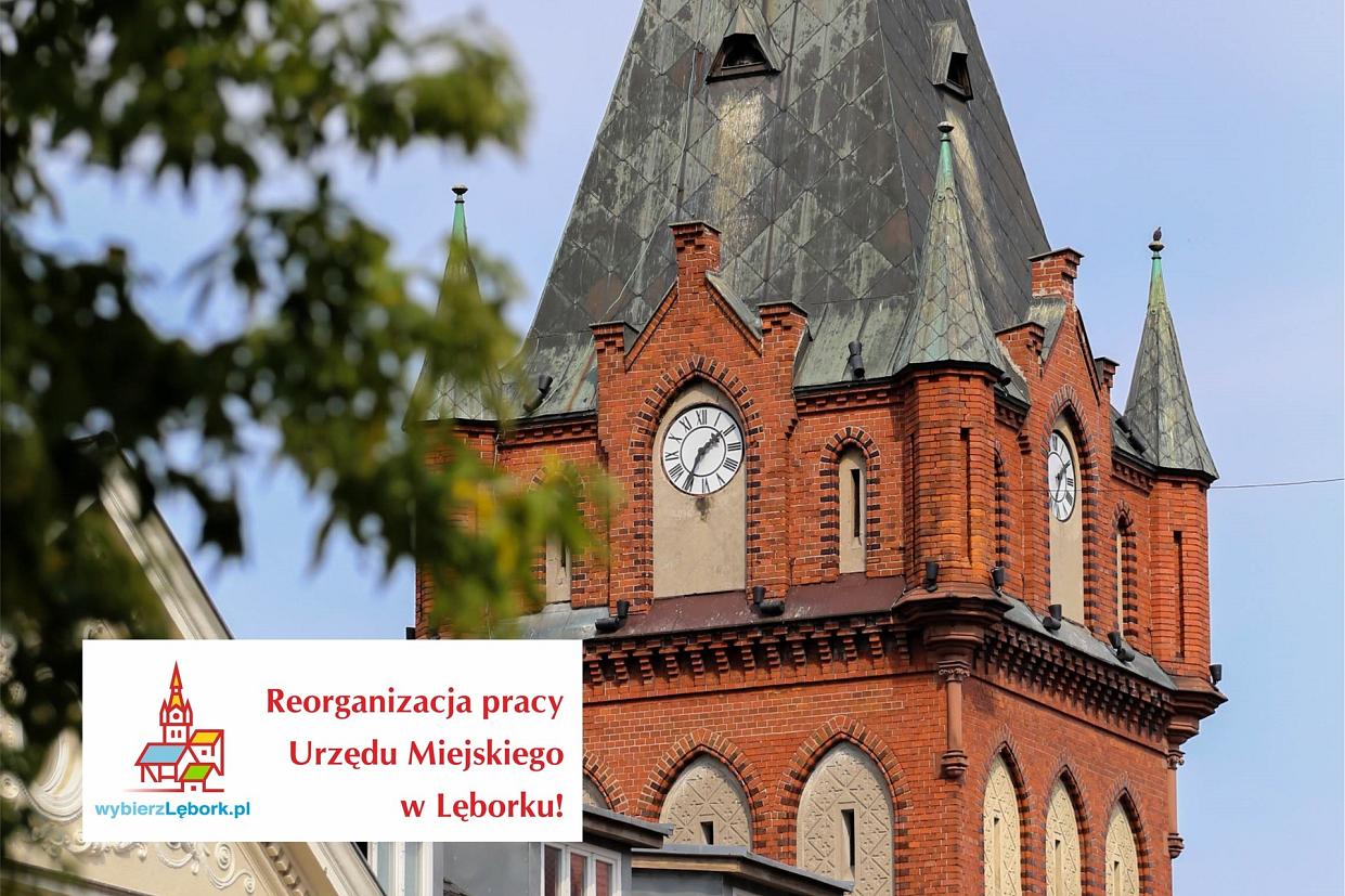Reorganizacja pracy Urzędu Miejskiego w Lęborku!