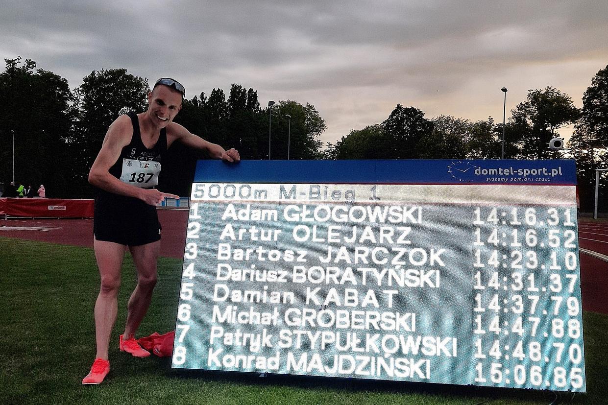 Adam Głogowski najszybszy w Oleśnicy