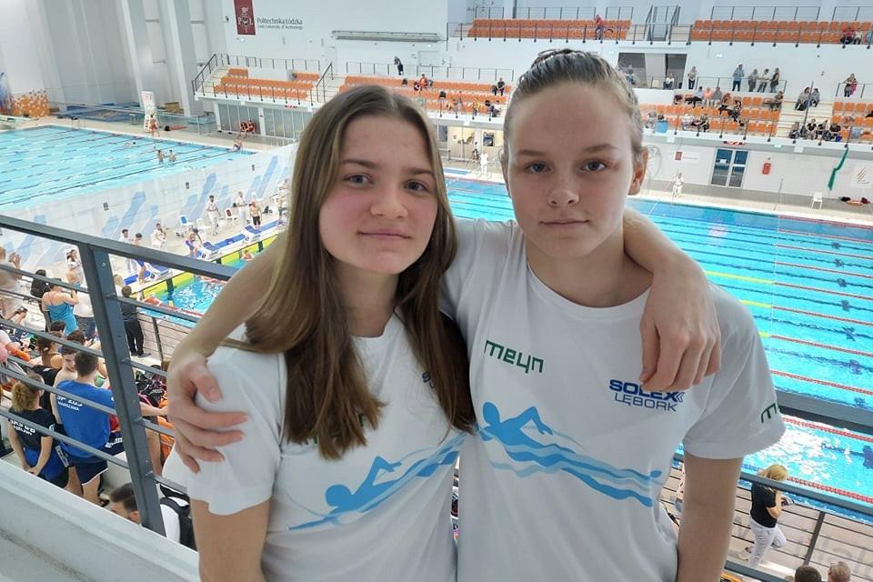 Sukcesy lęborskich pływaczek