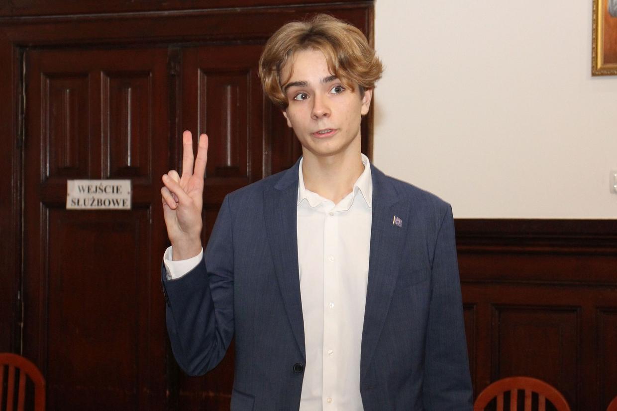 Przewodniczący MRML wybrany do Parlamentu Młodych