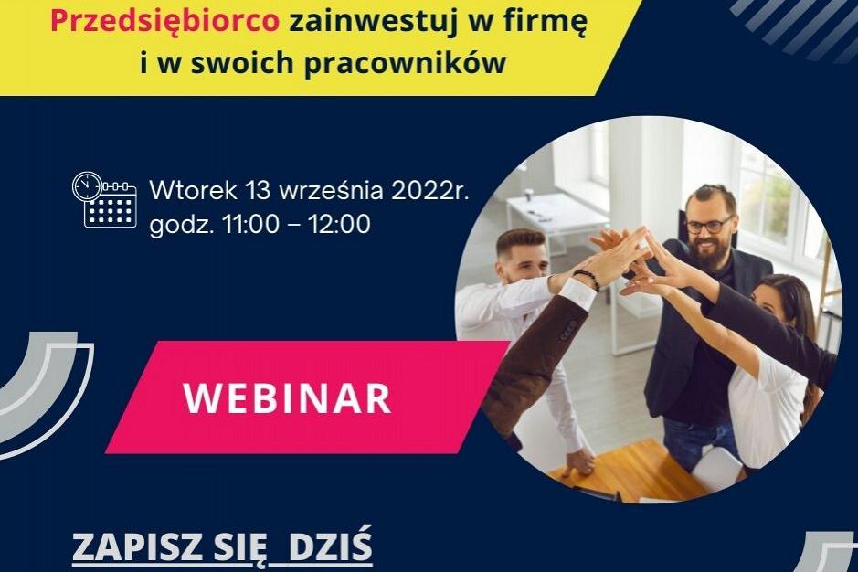 Webinar dla przedsiębiorców