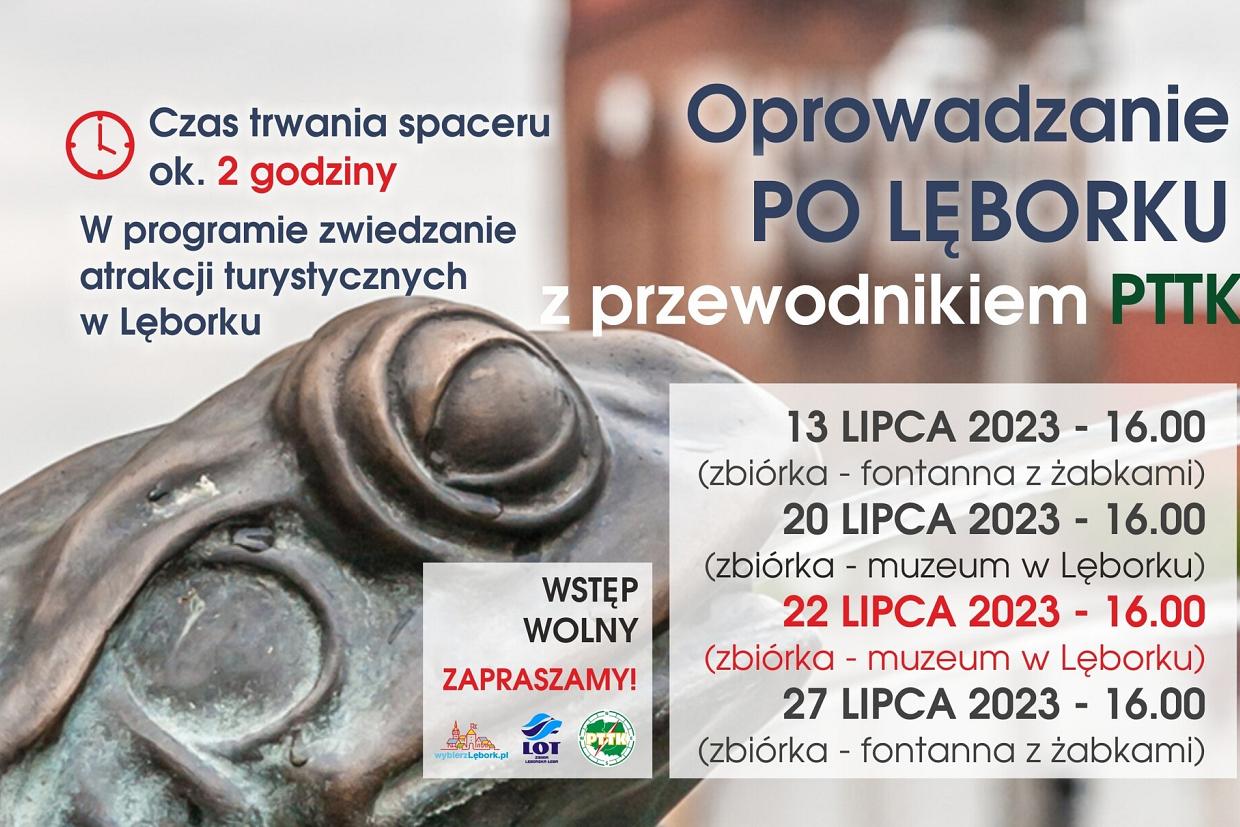 Przewodnicy PTTK oprowadząją w lipcu po ciekawych miejscach Lęborka