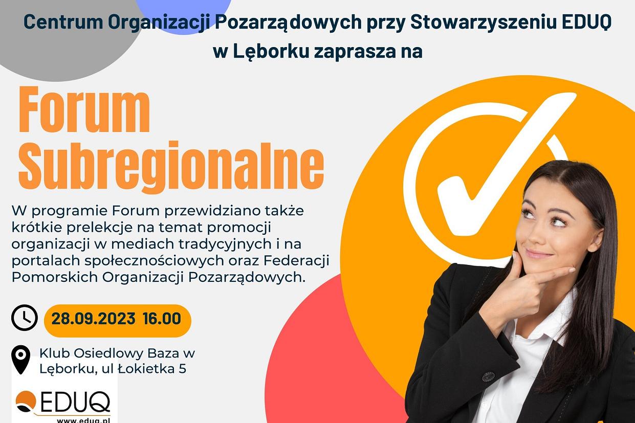 Forum Organizacji Pozarządowych Powiatu Lęborskiego