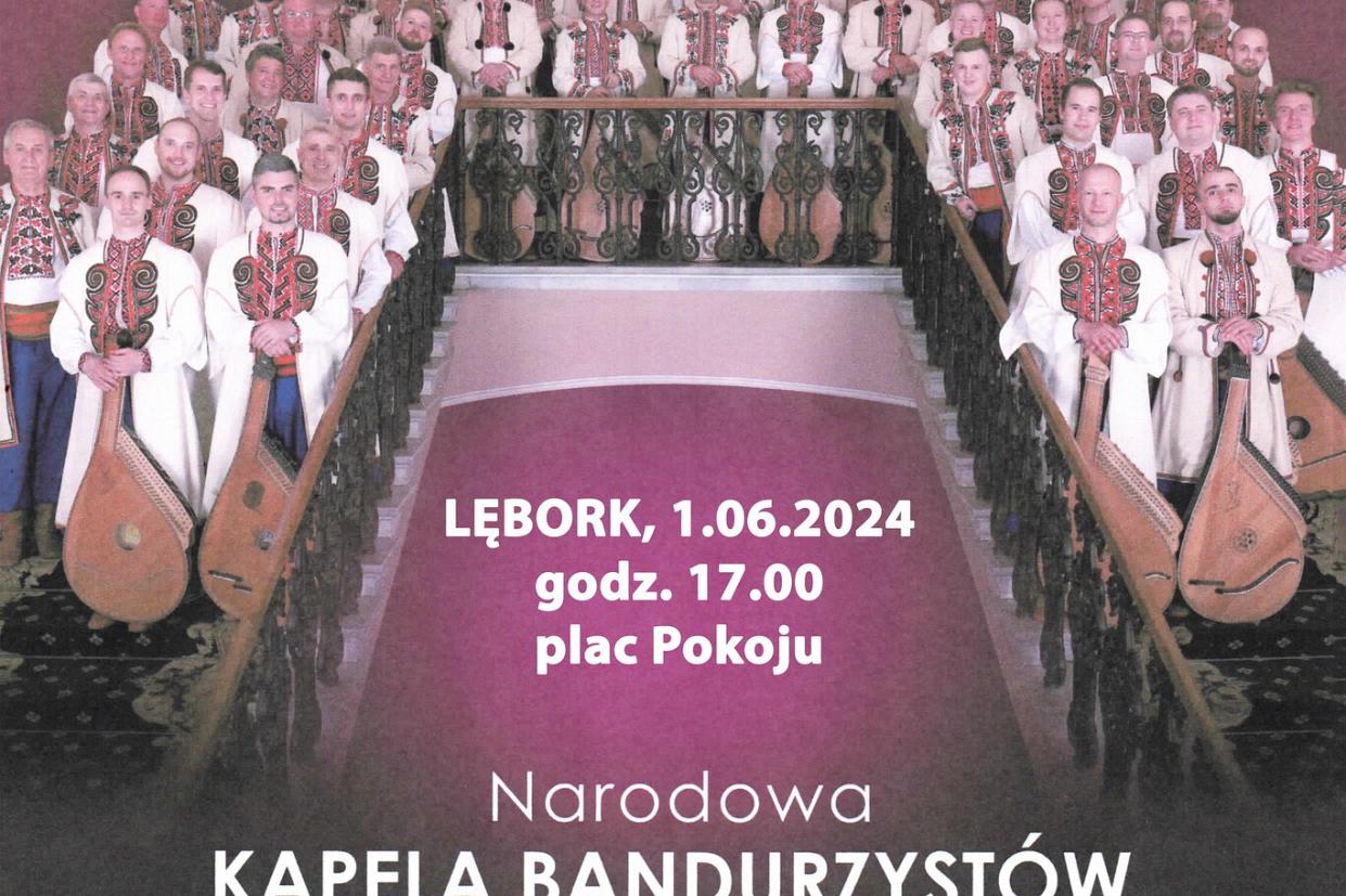 Narodowa Kapela Bandurzystów Ukrainy zagra 1 czerwca