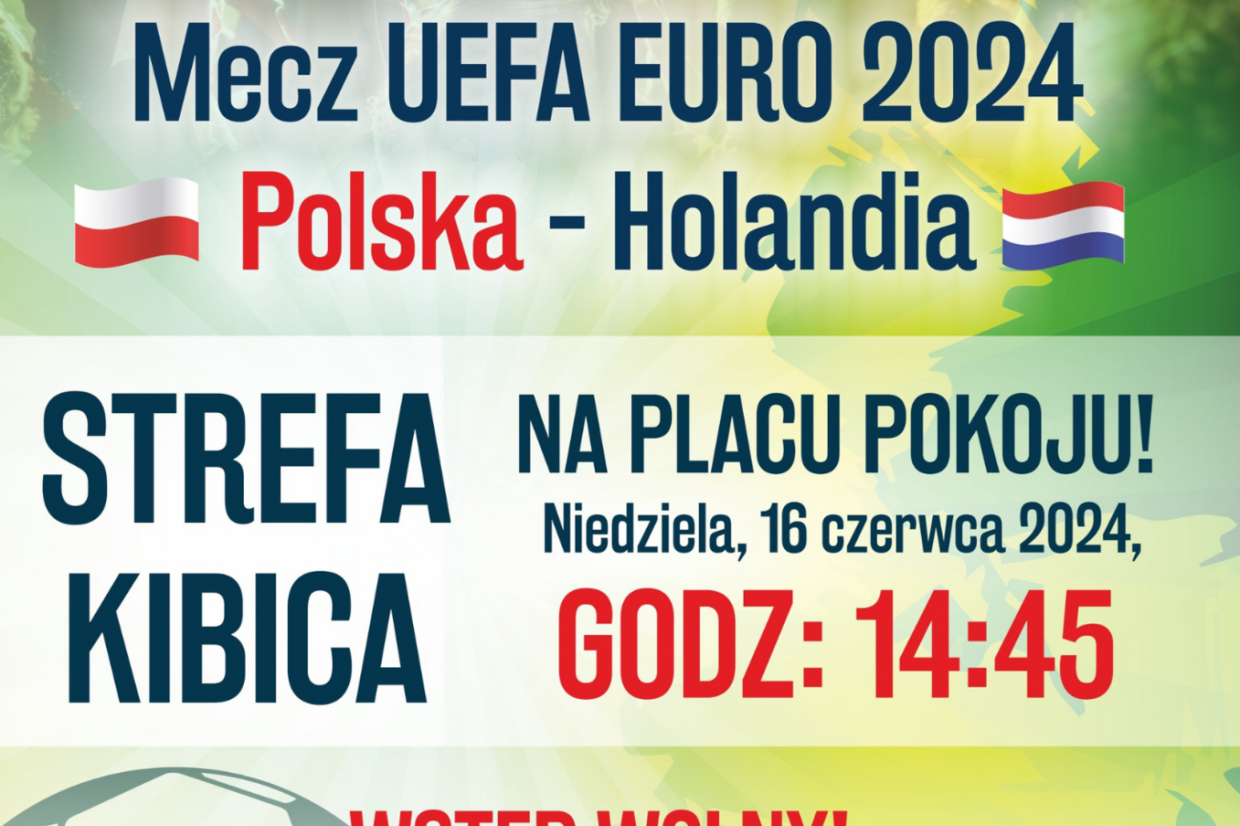 Mecz Polska-Holandia (strefa kibica)
