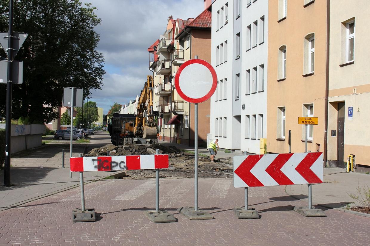 Utrudnienia drogowe na ul. Grunwaldzkiej