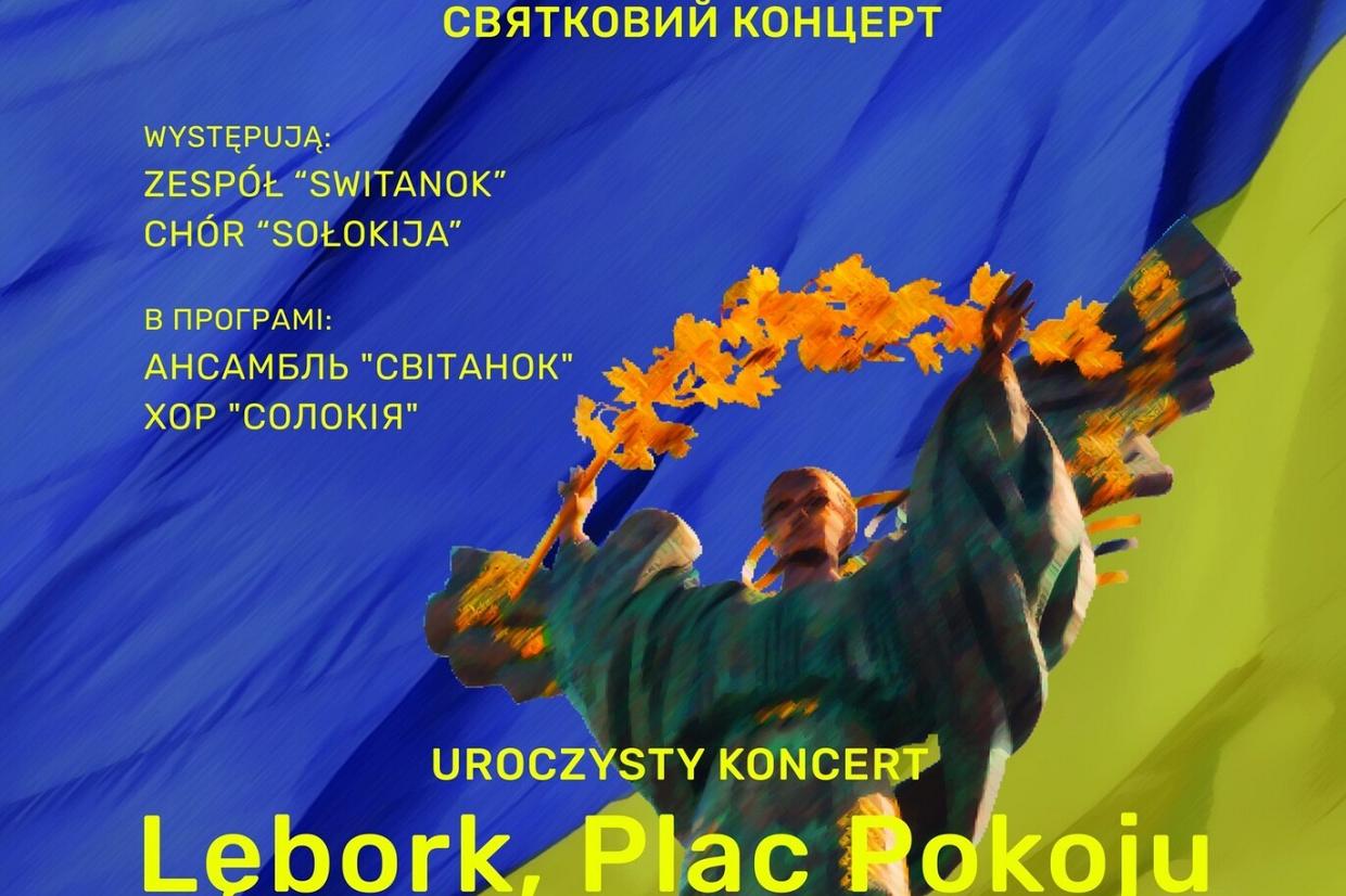 Uroczysty koncert z okazji Dnia Niepodległości Ukrainy