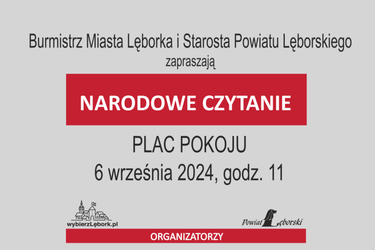 Narodowe Czytanie w Lęborku