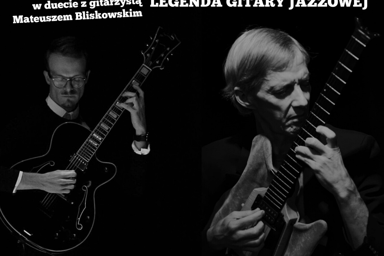 Amerykański gitarzysta jazzowy w Stacji Kultura