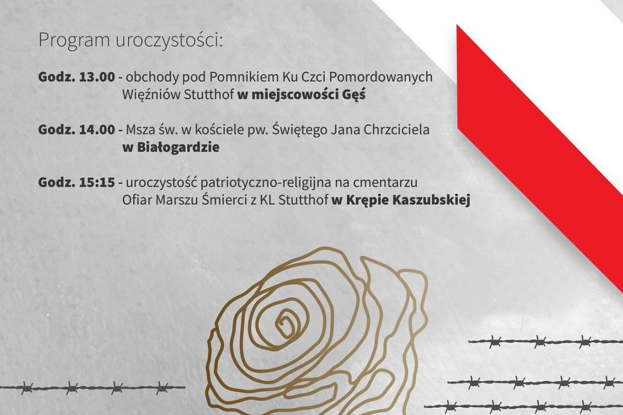 Obchody pod Pomnikiem Ku Czci Pomordowanych Więźniów Stutthof