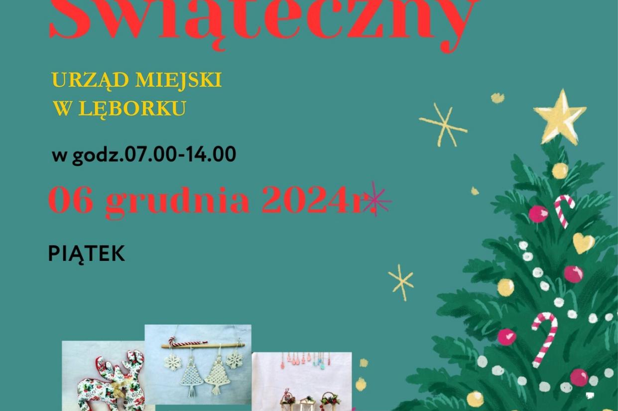Kiermasz Świąteczny Warsztatów Terapii Zajęciowej w Lęborku