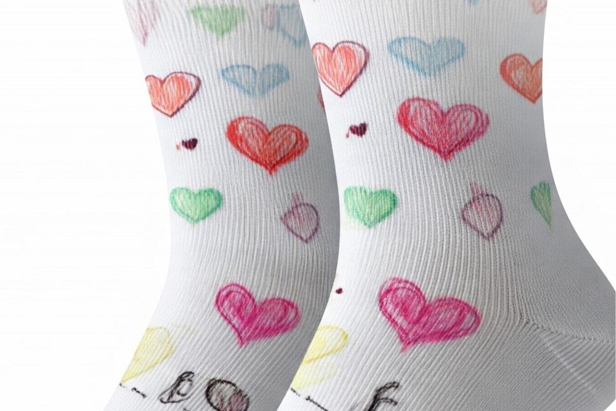 Warsztaty kolorowych skarpetek dla babci i dziadka