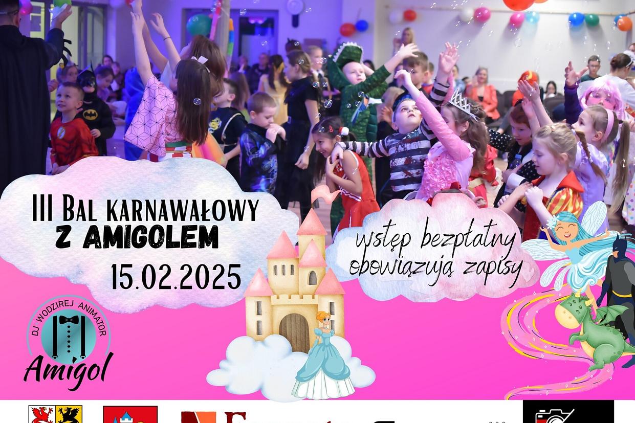 Zapisy na bal karnawałowy z Amigolem w Stacji Kultura
