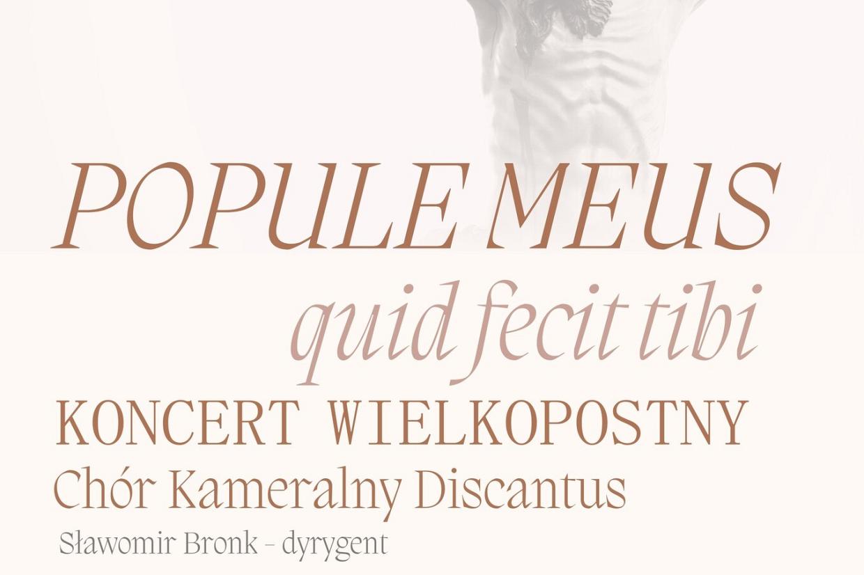 Koncert wielkopostny w Sanktuarium św. Jakuba