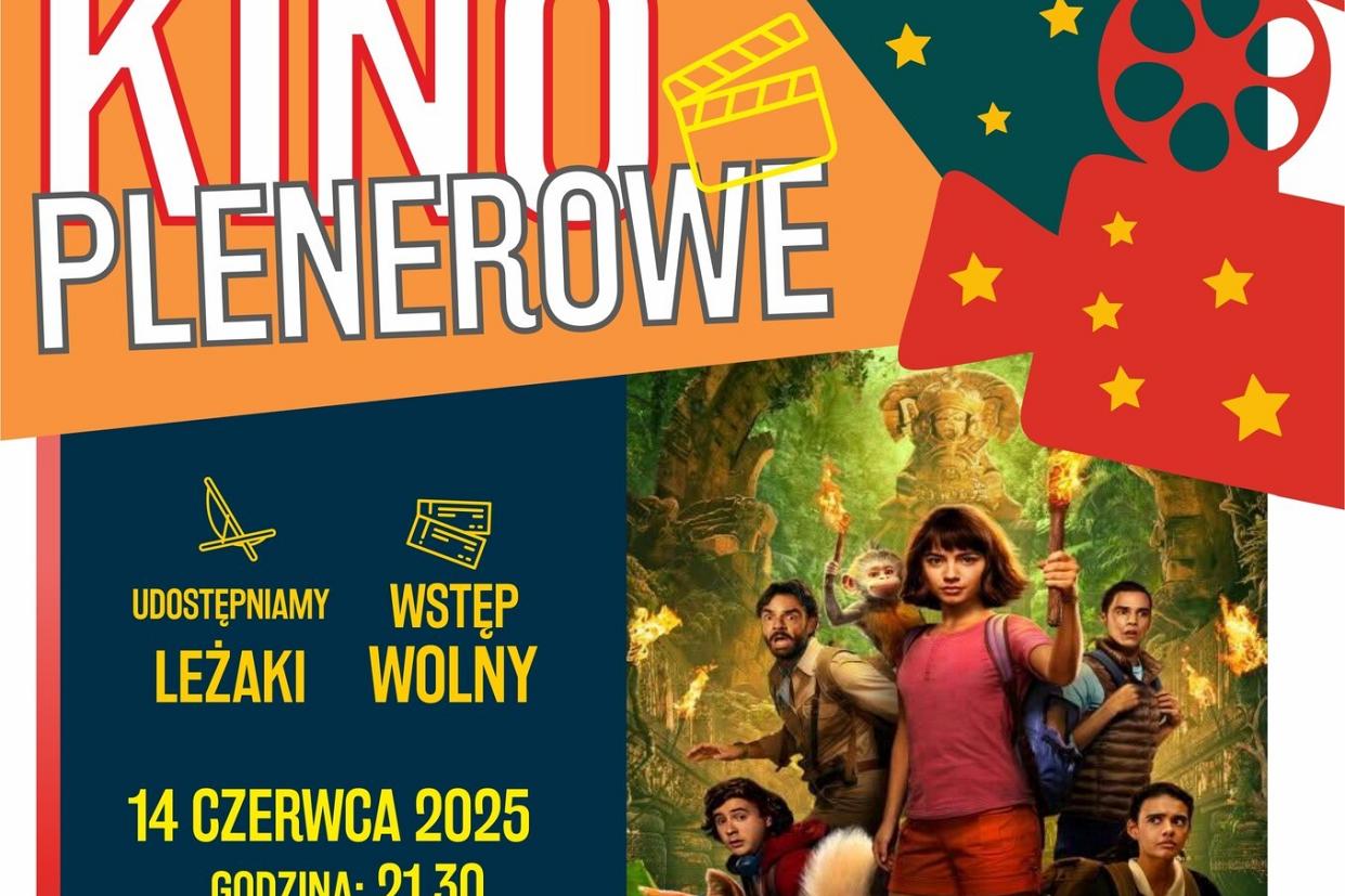 Czerwcowe kino plenerowe “Dora i Miasto Złota”