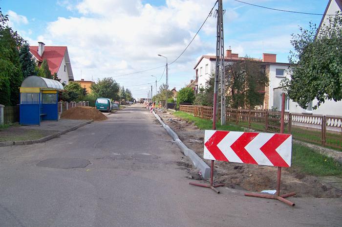 Remont ul. Topolowej