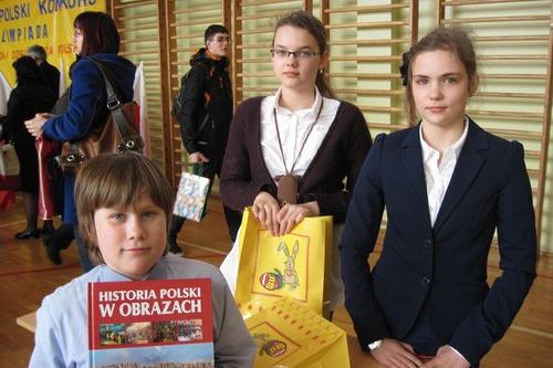 Sukces uczniów SP 3 w konkursie historycznym