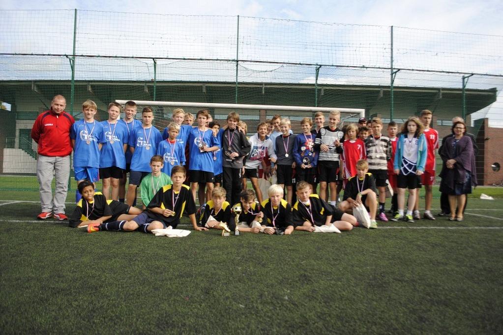 Międzygimnazjalny turniej piłki nożnej Olimp Cup 2014 o Puchar Dyrektora Gimnazjum nr 2 w Lęborku