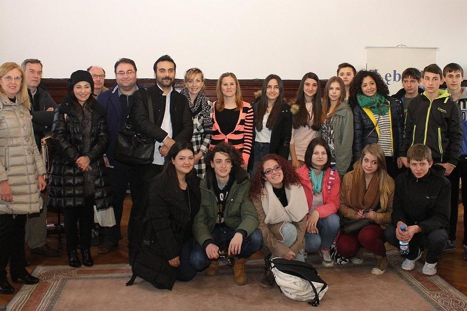 Uczniowie z Turcji i Włoch odwiedzili Ratusz