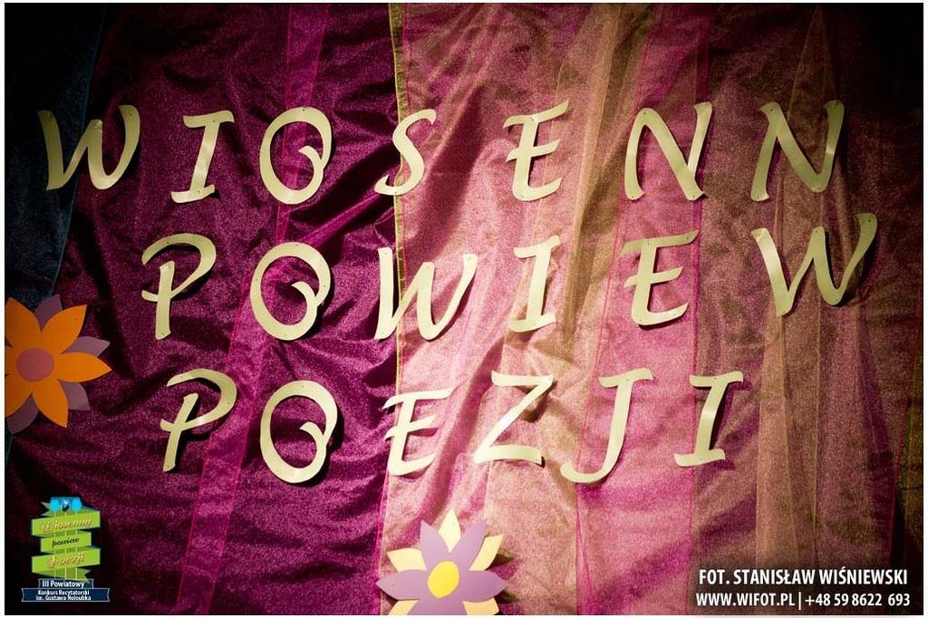 III Powiatowy Konkurs Wiosenny Powiew Poezji