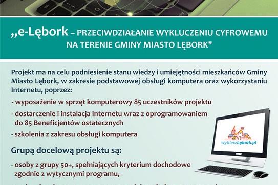 Zakończenie szkoleń dla beneficjentów projektu „e-Lębork”