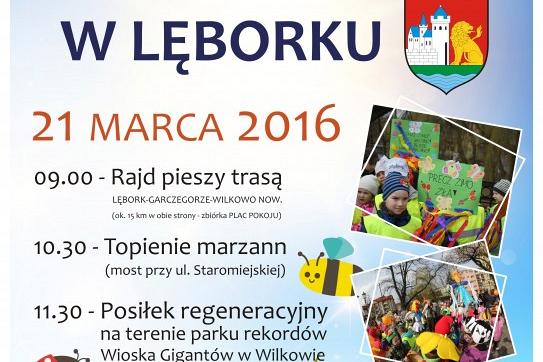 Rajd i marzanny w Pierwszy dzień wiosny