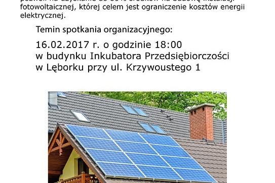 Dofinansowanie instalacji fotowoltaicznych. Spotkanie dla przedsiębiorców