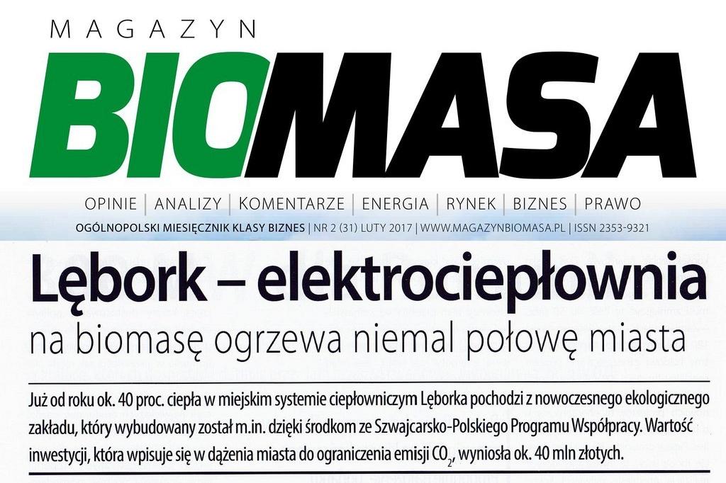O lęborskiej elektrociepłowni w magazynie BIOMASA