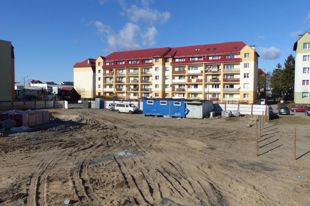 Nowy budynek komunalny przy Marusarzówny