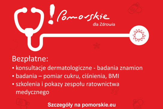 Pomorskie dla Zdrowia – akcja Urzędu Marszałkowskiego