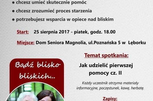 Jak udzielić pierwszej pomocy cz. II, Dom Seniora Magnolia