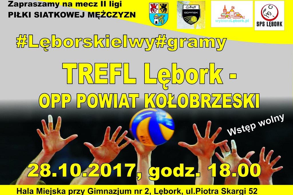 W sobotę w Lęborku mecz II ligi siatkówki