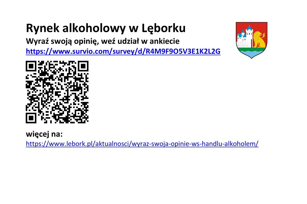 Wyraź swoją opinię ws. handlu alkoholem