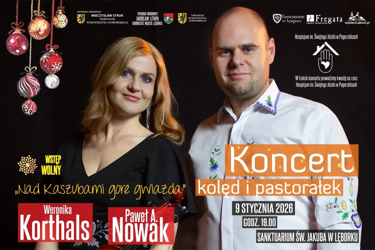„Nad Kaszubami gore gwiazda” – koncert kolęd i pastorałek w Lęborku
