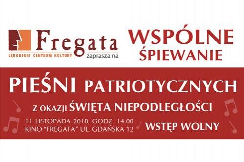 Wspólne śpiewanie Pieśni Patriotycznych.