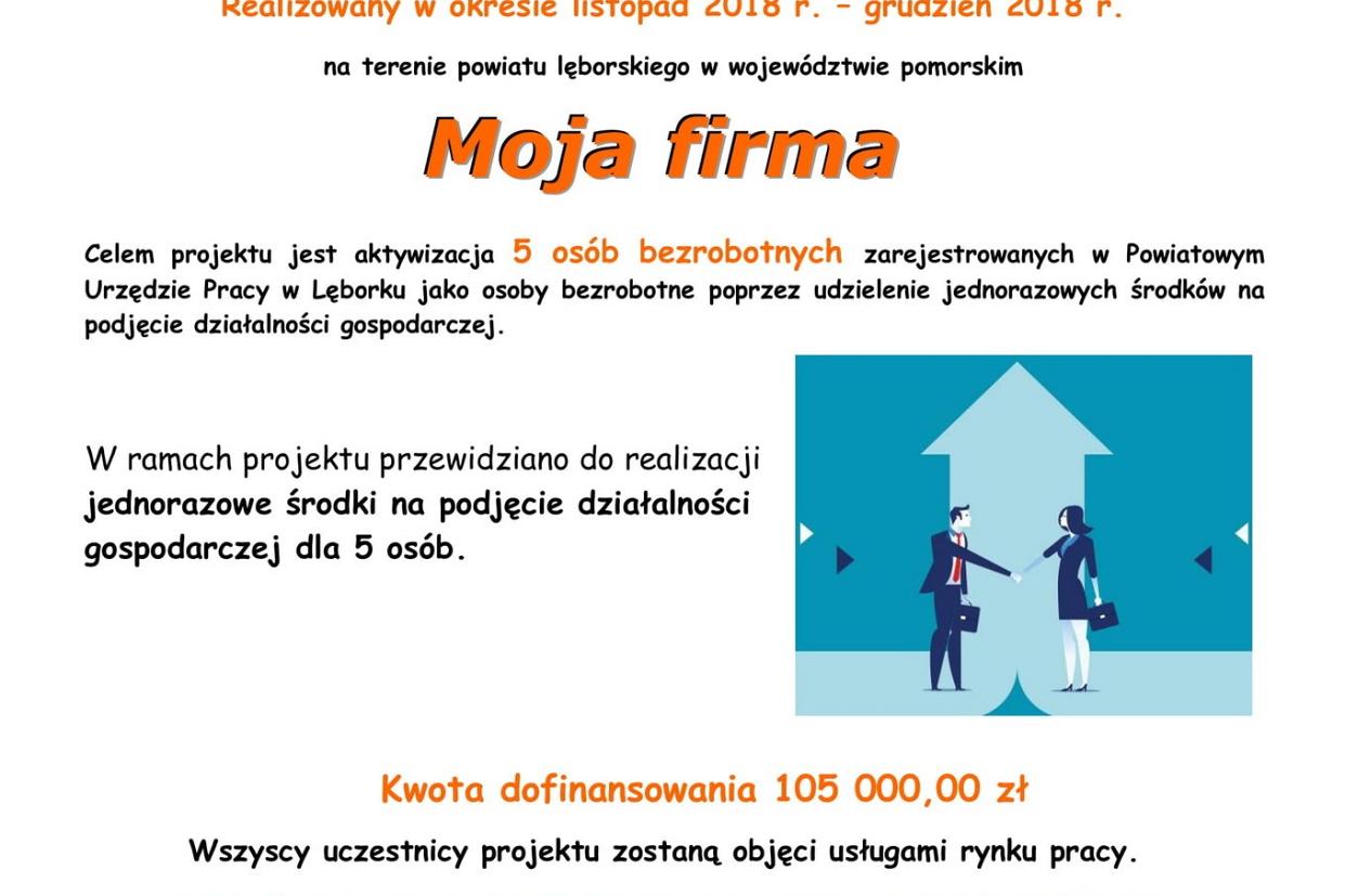 „Moja firma” – projekt lęborskiego PUP