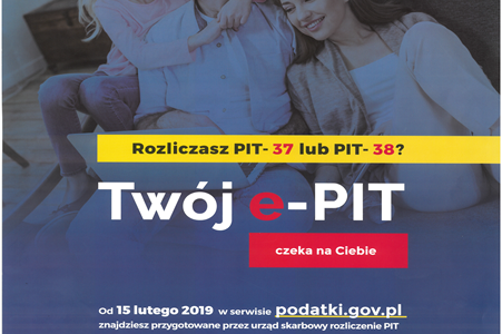 Twój e-PIT – rozlicz elektronicznie na portalu podatkowym