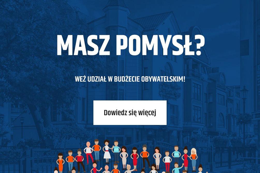 Zgłoś projekt do budżetu obywatelskiego
