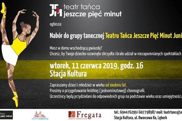 Nabór do grup tanecznych Teatru Tańca Jeszcze Pięć Minut