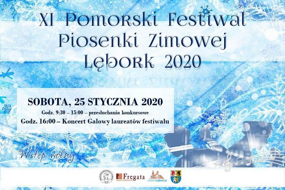 XI Pomorski Festiwal Piosenki Zimowej Lębork 2020