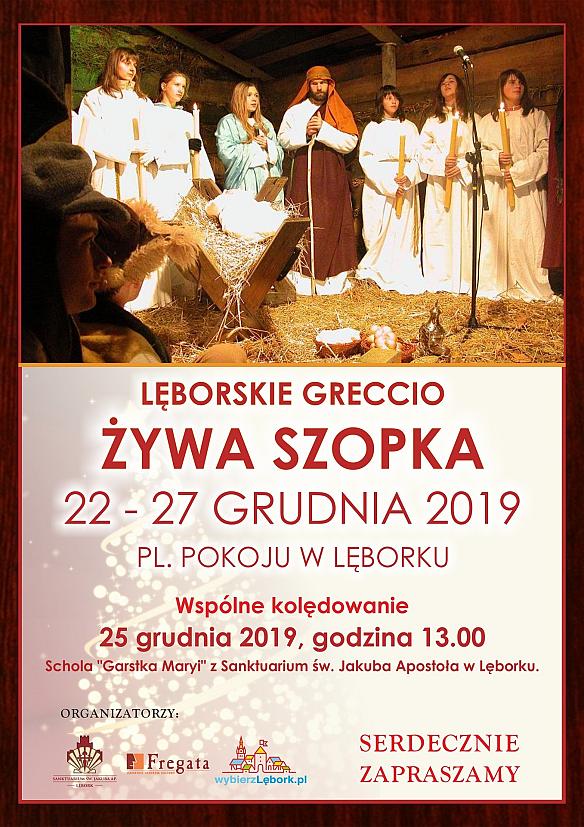 Wspólne kolędowanie - żywa szopka