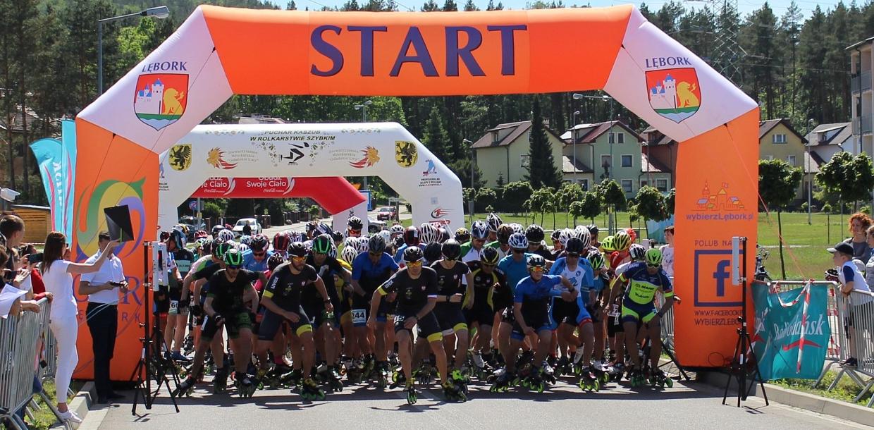 VI Półmaraton Wrotkarski Długodystansowy Puchar Polski 2020 w Lęborku