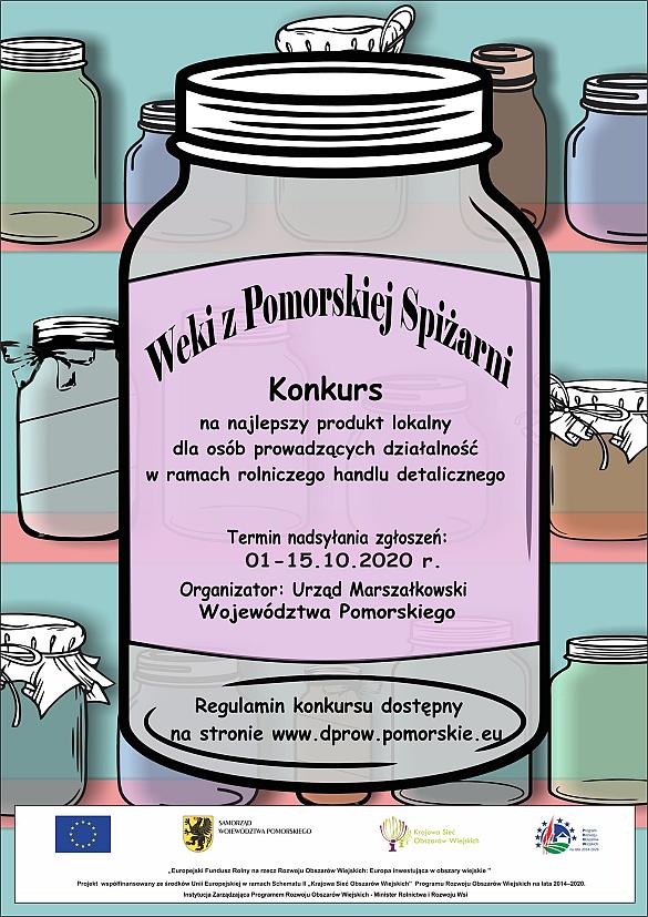 Konkurs na najlepszy produkt lokalny „Weki z Pomorskiej Spiżarni”
