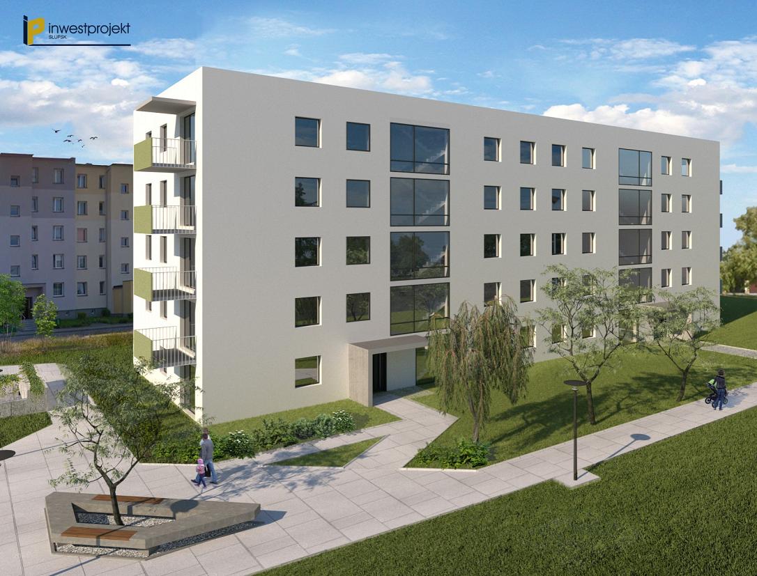 Informacja o naborze wniosków dla lokali mieszkalnych położonych przy ul. Obrońców Wybrzeża w Lęborku