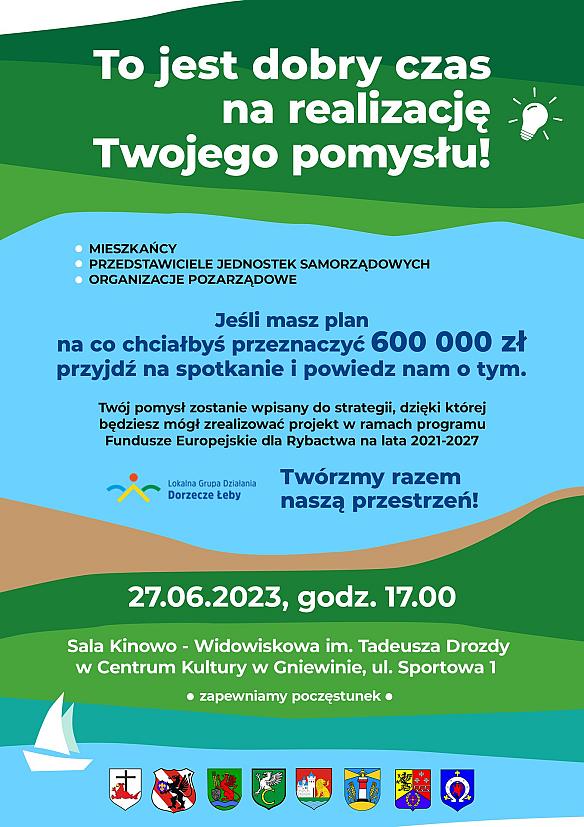 Zaproszenie na konsultacje „FUNDUSZE EUROPEJSKIE DLA RYBACTWA”