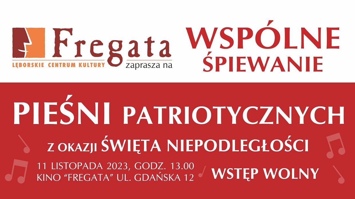 Wspólne Śpiewanie Pieśni Patriotycznych w Kinie “Fregata”