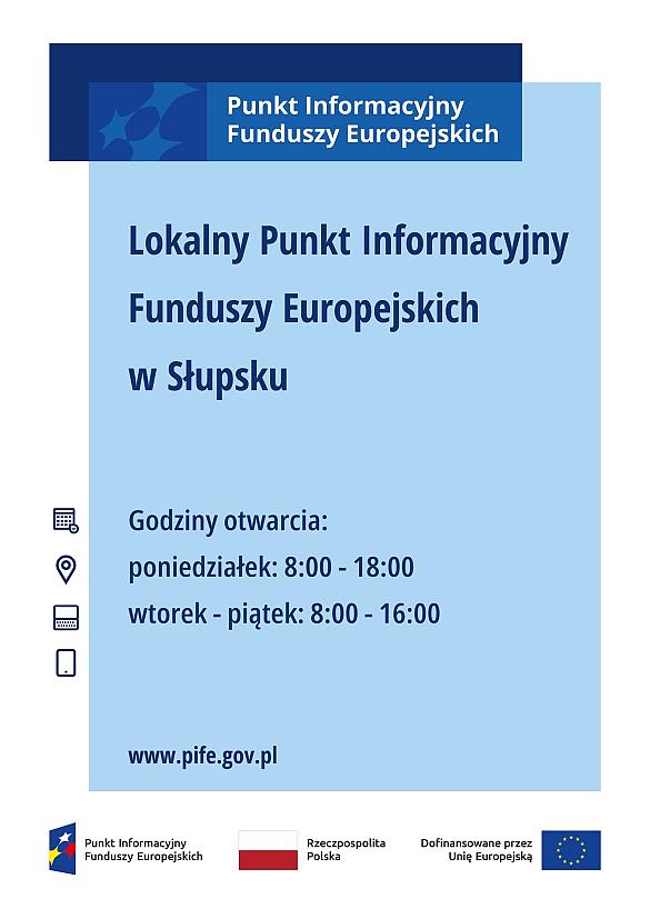 Lokalny Punkt Informacyjny Funduszy Europejskich w Słupsku zaprasza