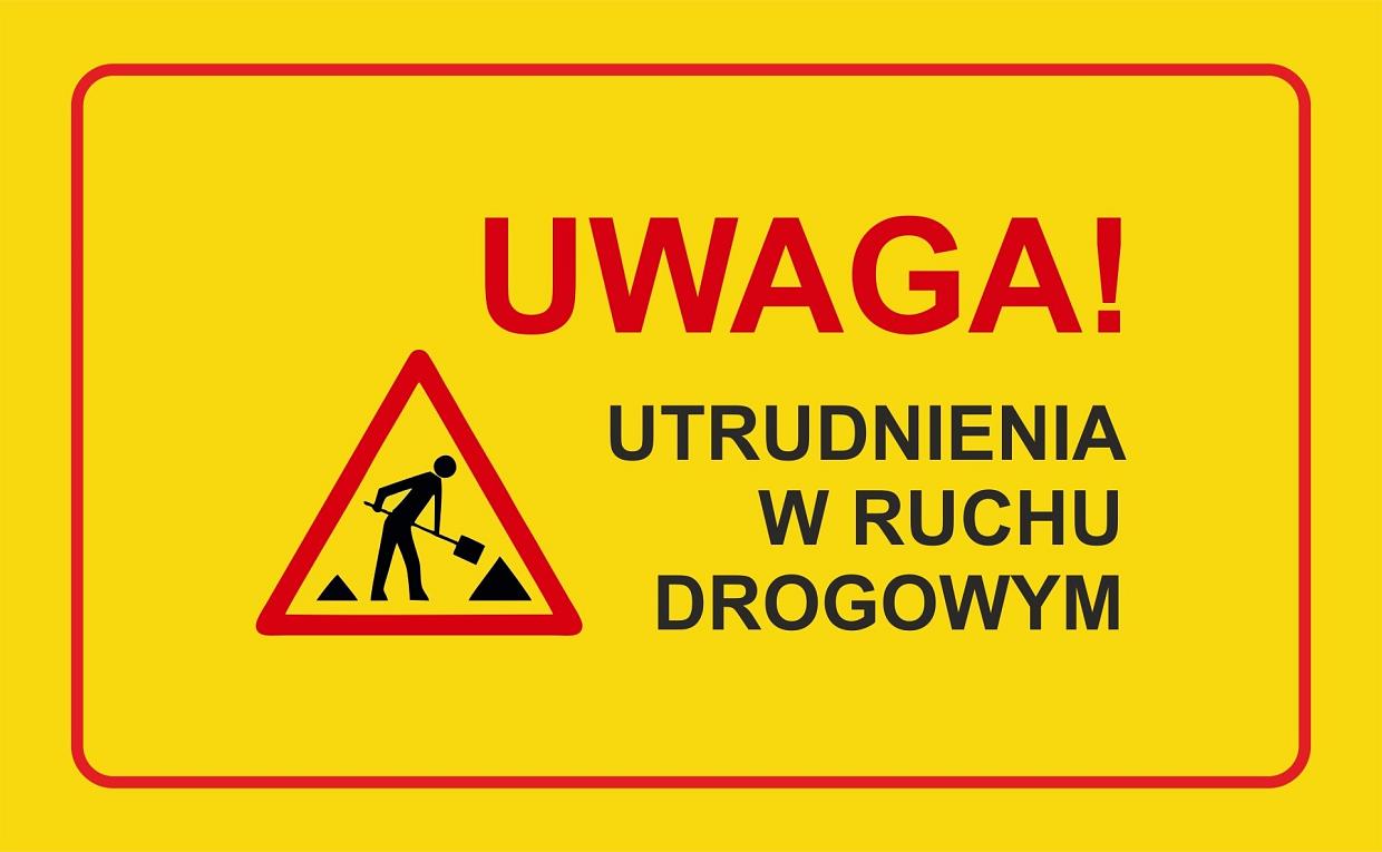 Utrudnienia w ruchu drogowym w Lęborku: Prace drogowe na ul. Wojska Polskiego